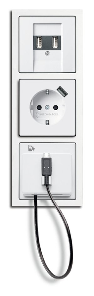 Busch-Jaeger Steckdose mit USB